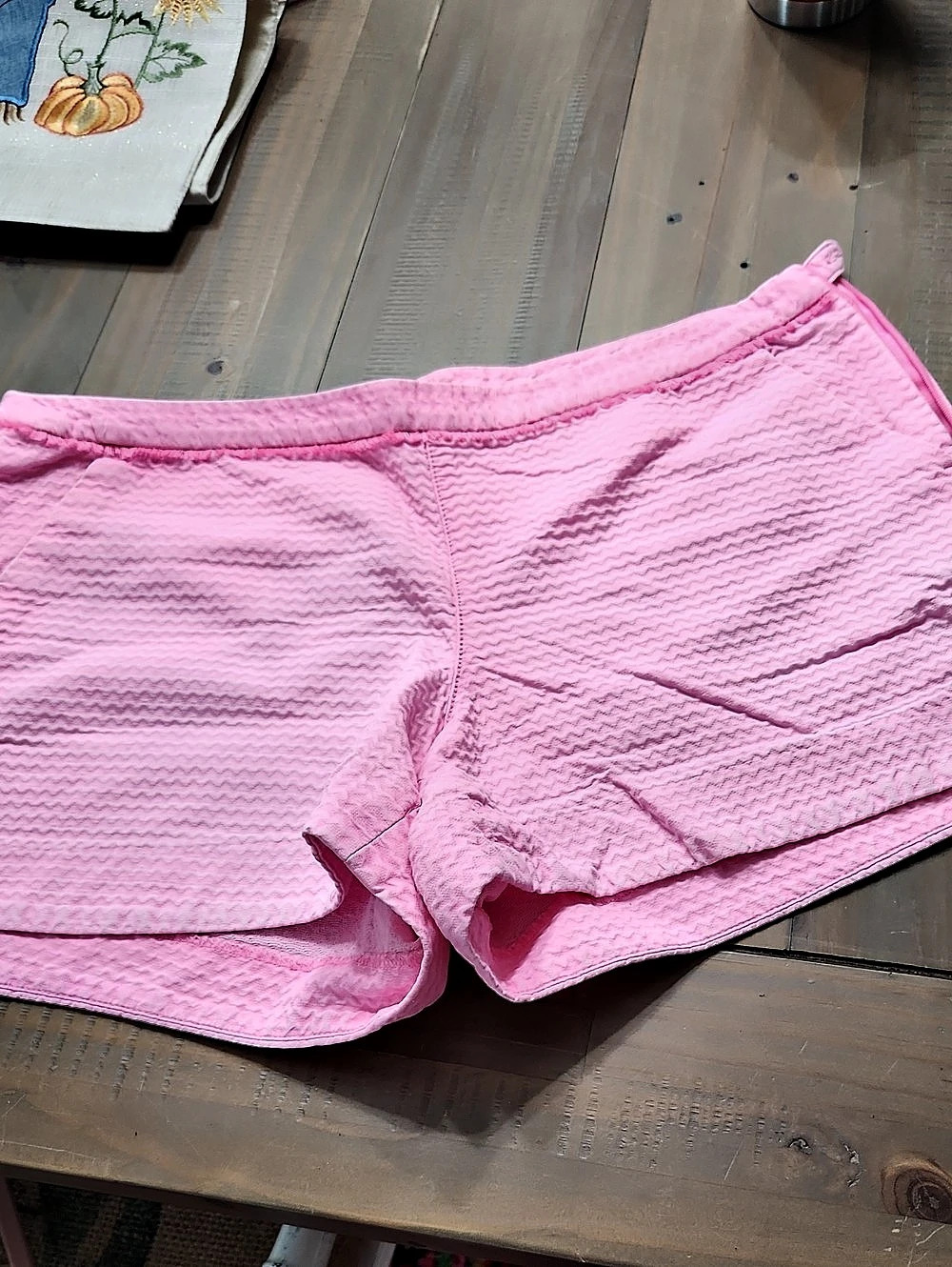 Lilly Pulitzer Pink Shorts Side Zip Sz 8